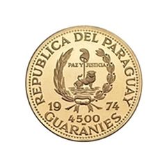 4500 Guaraníes John F. Kennedy