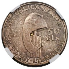 50 Centavos José Martí, Pattern