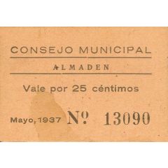 25 Céntimos Almadén