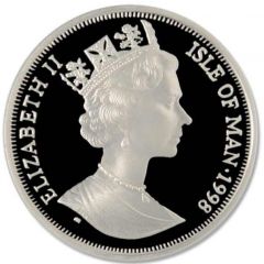 1 Crown - Elizabeth II Cross Country Skier, Silver Proof