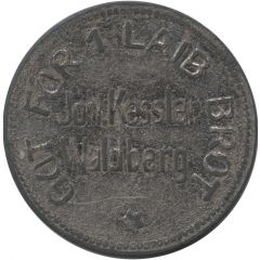 1 Laib Brot Joh. Kessler, Waldberg