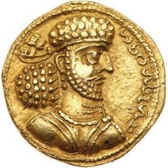 Dinar - Shapur II light weight
