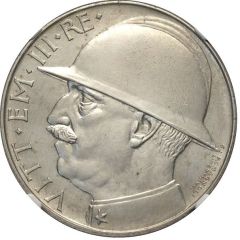 20 Lire - Victor Emmanuel III Pattern