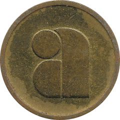 Vending Machine Token - a 6