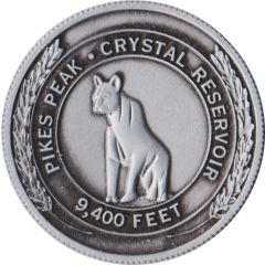 Token - Pikes Peak, Crystal Reservoir Colorado