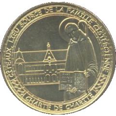 Monnaie de Paris Tourist Token - Abbaye Notre-Dame de Cîteaux Charte de Charité