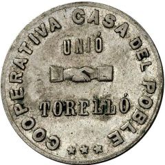 1 Peseta - Cooperativa Casa del Poble