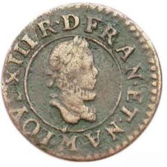 Denier Tournois - Louis XIII Toulouse