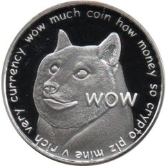 1 oz silver 100 Dogecoins