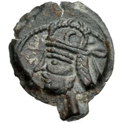 Dichalkon - Vologases IV Bust left