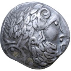 Tetradrachm Audoleon/Vogelreiter Type
