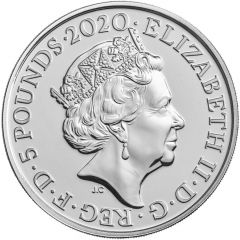 5 Pounds - Elizabeth II 5th portrait, Remembrance Day