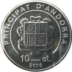 10 Cèntims Pope Benedictus XVI