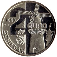 2½ Euro - Schiedam de 3 Koornbloemen