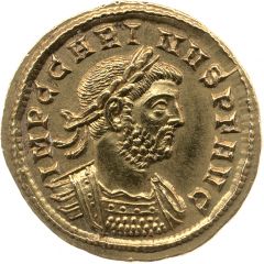 Aureus - Carinus Cuirassed, VICTORIA AVG, Victory