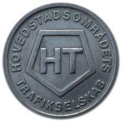 Token - Hovedstadsområdets Trafikselskab Grundpolet Copenhagen