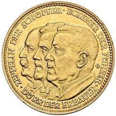 Medal - Auf die Weltfahrt des Luftschiffes Graf Zeppelin 1929