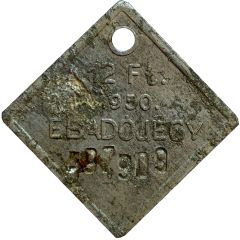 Dog Tax Token - 12 Ft.