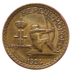 1 Franc - Louis II
