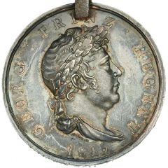 Military award medal - George III Hanoverian Waterloo Medal