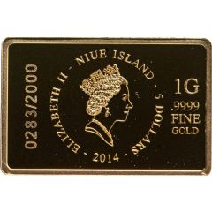 5 Dollars - Elizabeth II Elephant