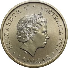 1 Dollar - Elizabeth II 4th Portrait - Wedding