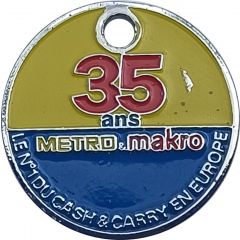 Jeton de chariot - Métro & makro - Le N°1 du cash & carry en Europe