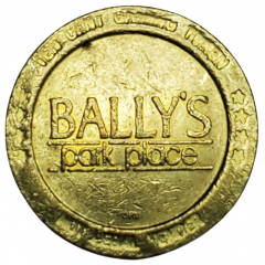 10 Cent Gaming Token - Bally`s Park Place Atlantic City, New Jersey