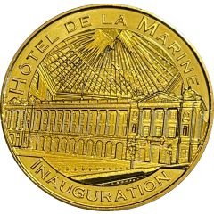 Tourist token - Monnaie de Paris - Hotel de la marine inauguration