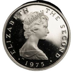 2 New Pence - Elizabeth II Falcons, Platinum