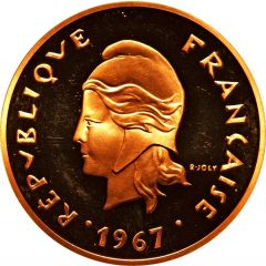 50 Francs Piedfort gold