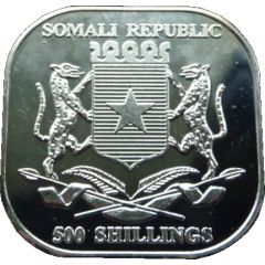 500 Shillings Pope John Paul II