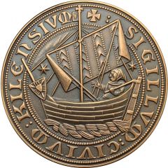 Medal - Medieval city seal of Kiel