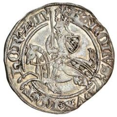 Groschen - Charles II Nancy, knight