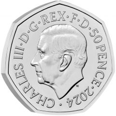50 Pence - Charles III X-Wing