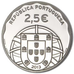 2 1/2 Euros 100 years of submarine Espadarte, Silver