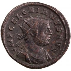 Antoninianus - Florianus FIDES MILIT, Fides