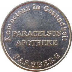 Paracelsus Taler - Paracelsus Apotheke Parsberg