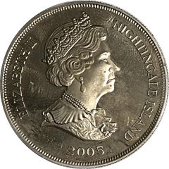 1 Crown - Elizabeth II The Queen Mother, young girl