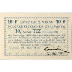 10 Fillér Leibicz