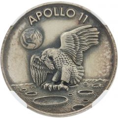 Medal - Apollo 11 Silver Robbins
