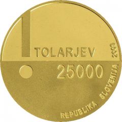 25 000 Tolarjev European Year of the Disabled