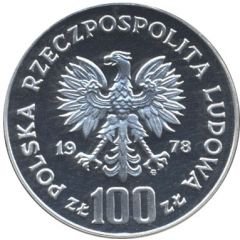 100 Zlotys Adam Mickiewicz
