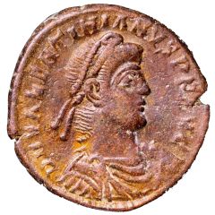 Nummus - Valentinianus II REPARATIO REIPVB, Rome