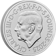5 Pounds - Charles III Queen Elizabeth The Queen Mother