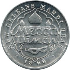 Mardi Gras Token - Mecca Dinar New Orleans
