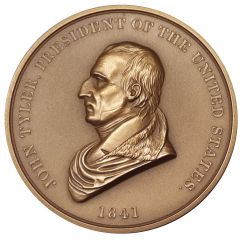 Medal - Peace and Friendship John Tyler, President of the United States