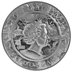 10 Dollars - Elizabeth II Chinese Dragon and Ox