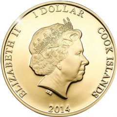 1 Dollar - Elizabeth II Normandy Landing