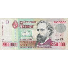 50 000 Nuevos Pesos
